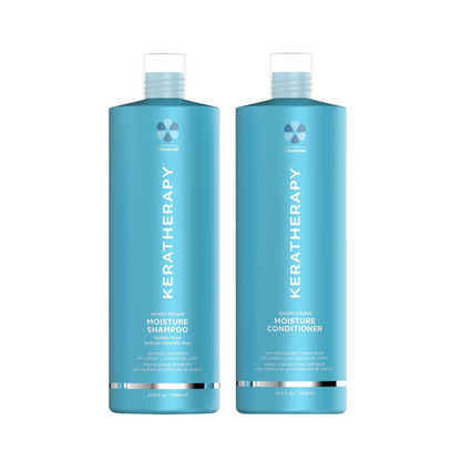 KERATHERAPY KERATIN INFUSED MOISTURE SHAMPOO AND CONDITIONER