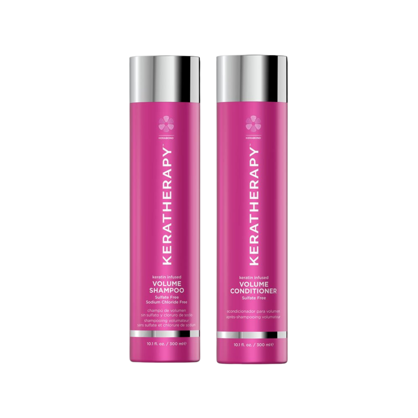 KERATHERAPY KERATIN INFUSED VOLUME SHAMPOO AND CONDITIONER