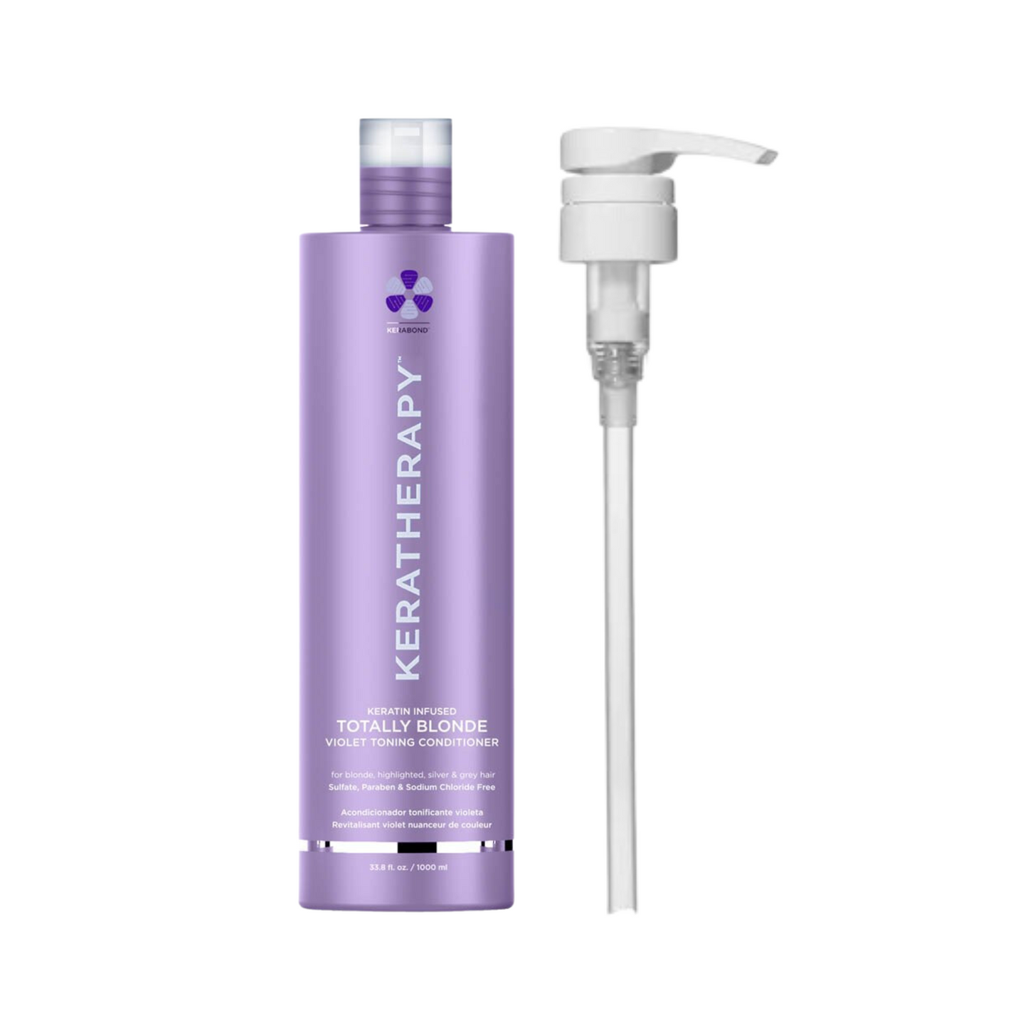 KERATHERAPY TOTALLY BLONDE VIOLET TONING CONDITIONER