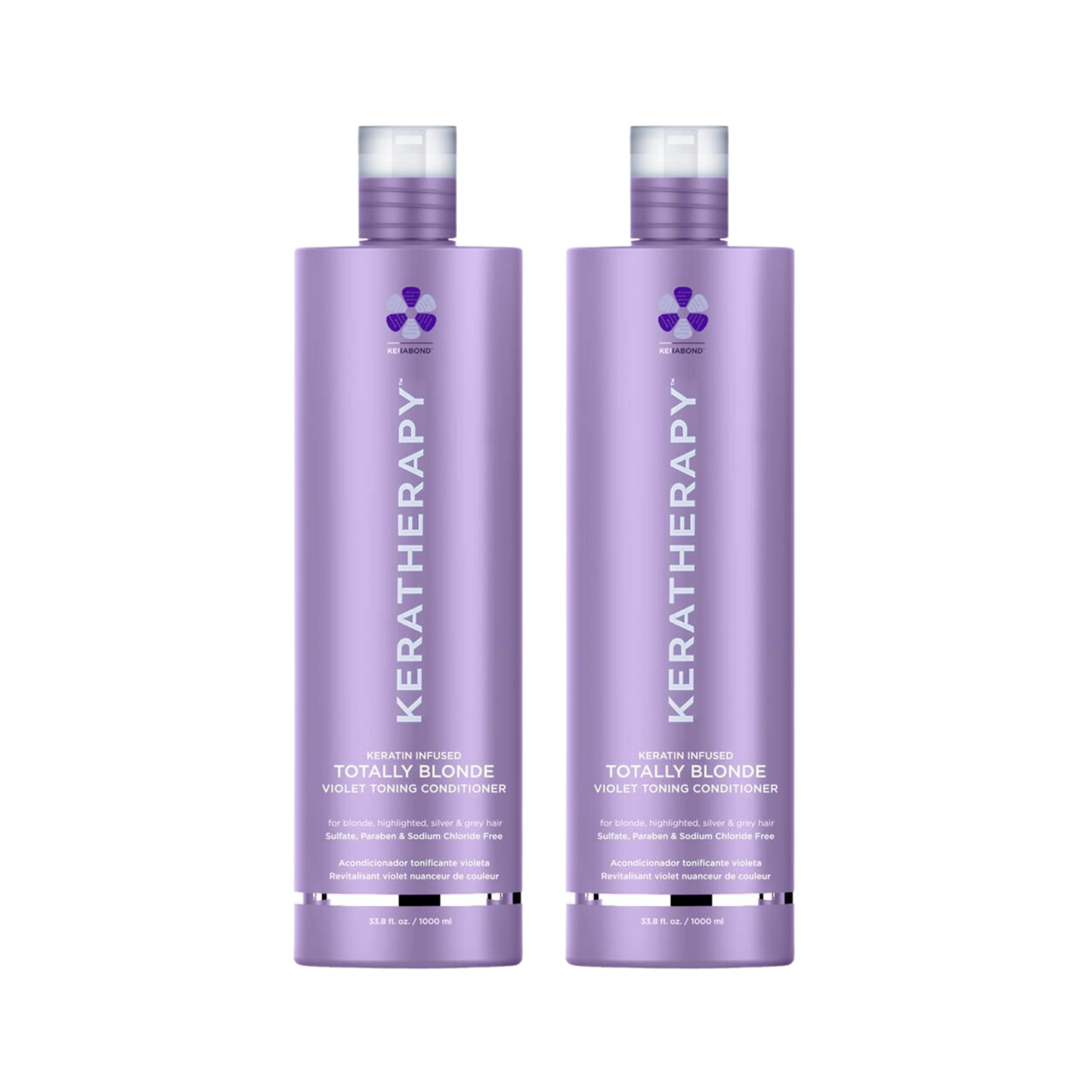 KERATHERAPY TOTALLY BLONDE VIOLET TONING CONDITIONER