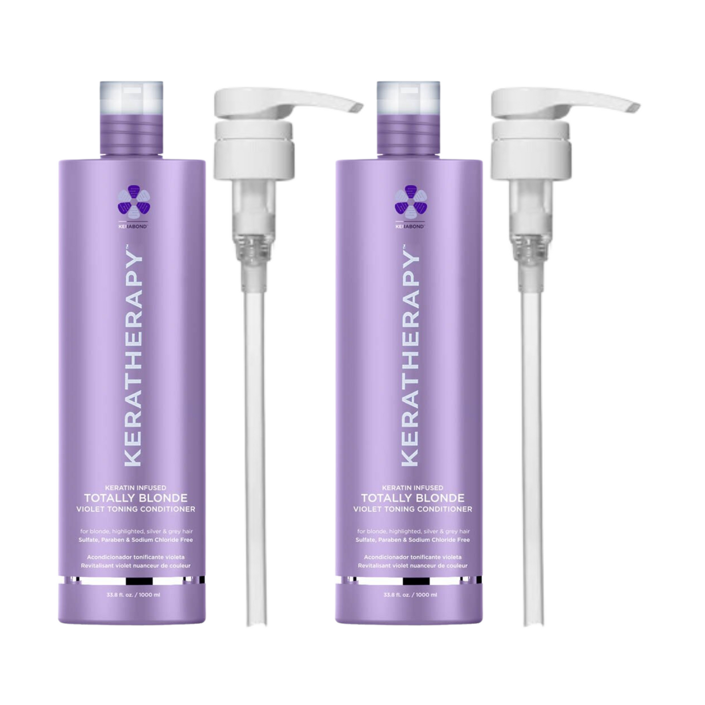 KERATHERAPY TOTALLY BLONDE VIOLET TONING CONDITIONER