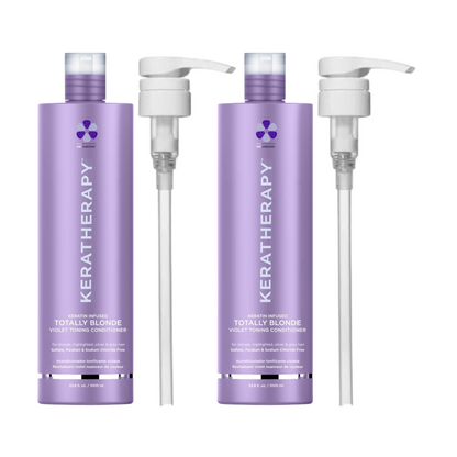 KERATHERAPY TOTALLY BLONDE VIOLET TONING CONDITIONER