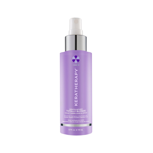 KERATHERAPY TOTALLY BLONDE VIOLET TONING LEAVE IN SPRAY