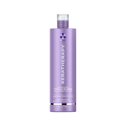 KERATHERAPY TOTALLY BLONDE VIOLET TONING SHAMPOO