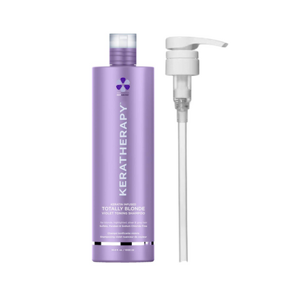 KERATHERAPY TOTALLY BLONDE VIOLET TONING SHAMPOO