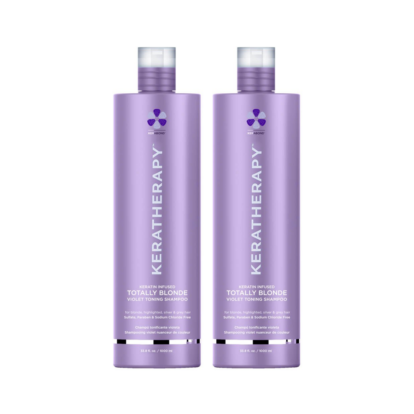 KERATHERAPY TOTALLY BLONDE VIOLET TONING SHAMPOO