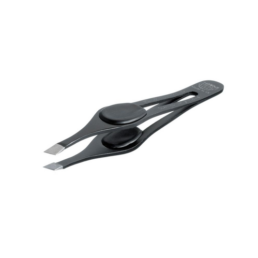 KIEPE ERGO TECH EVOLUTION SLANT TWEEZER WITH RUBBER FINGER PAD