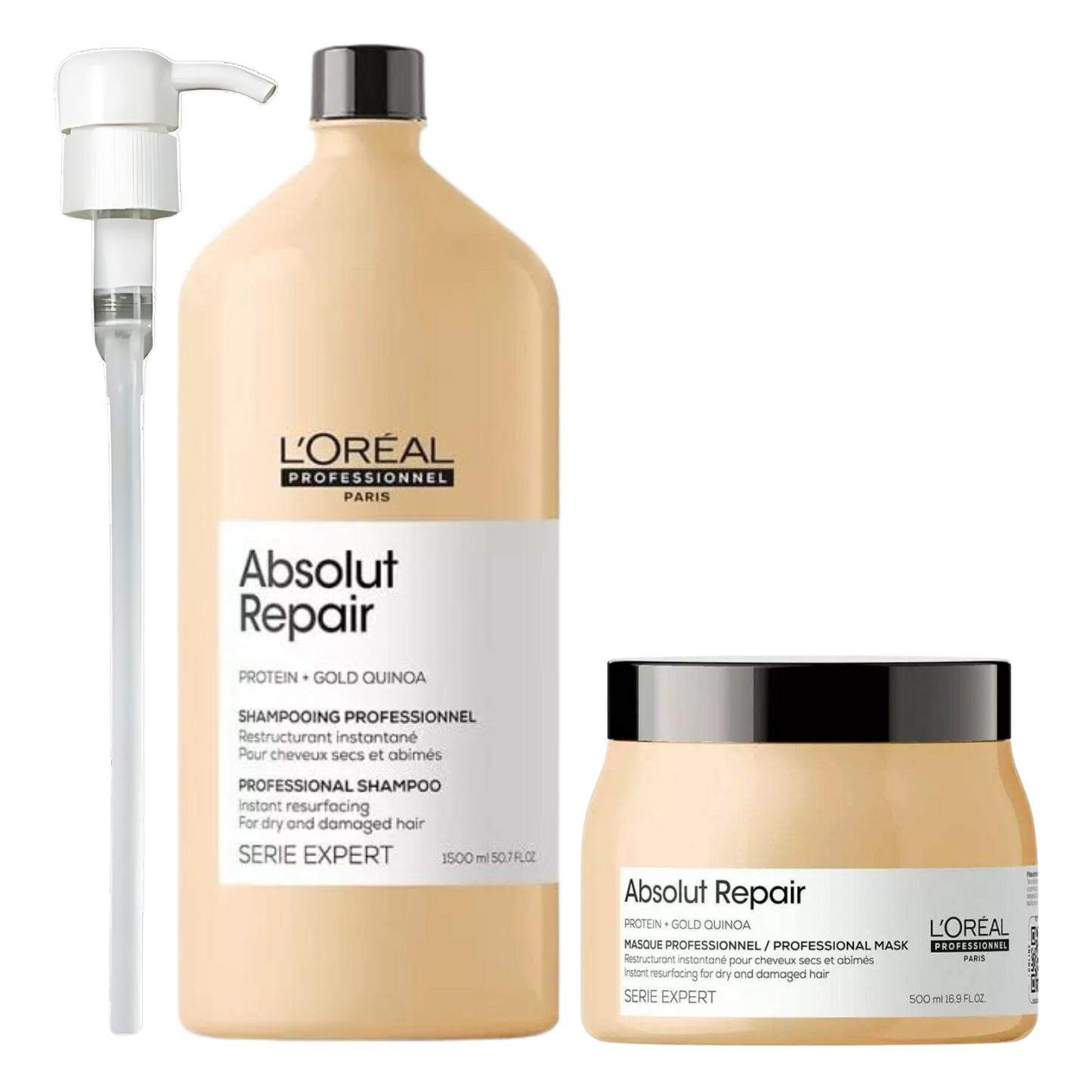 L'OREAL ABSOLUT REPAIR SHAMPOO AND MASQUE