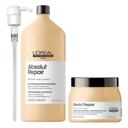 L'OREAL ABSOLUT REPAIR SHAMPOO AND MASQUE