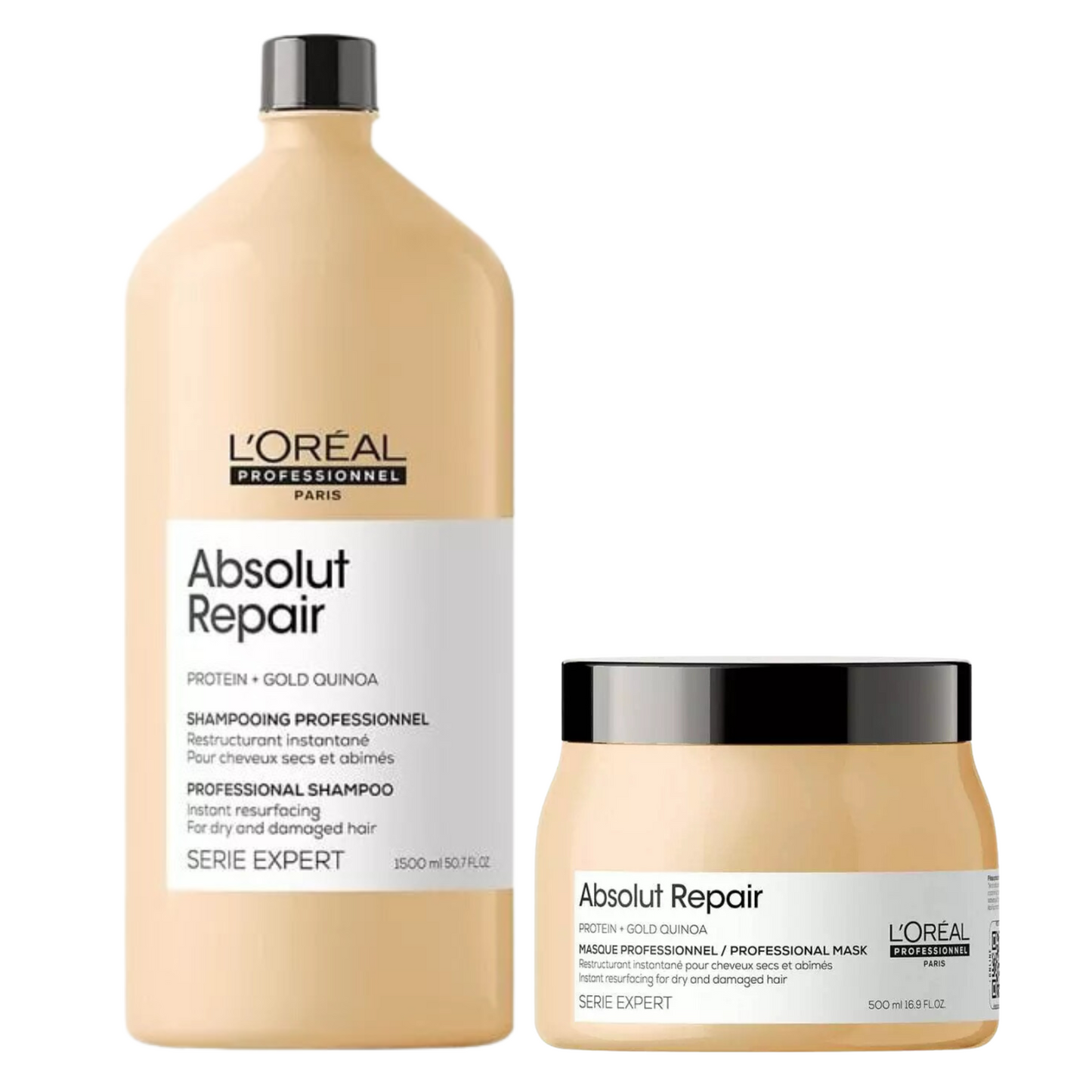 L'OREAL ABSOLUT REPAIR SHAMPOO AND MASQUE