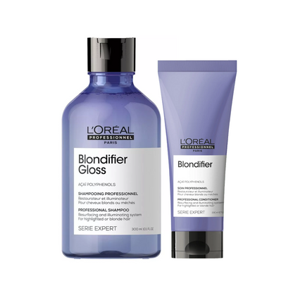 L'OREAL BLONDIFIER GLOSS SHAMPOO AND BLONDIFIER CONDITIONER