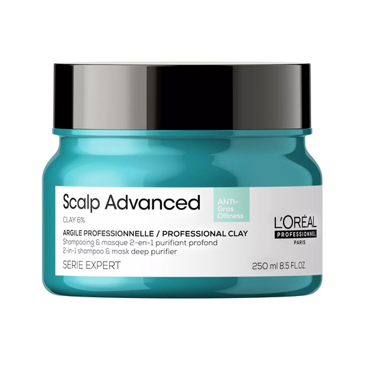 L'OREAL SCALP ADVANCED ANTI OILINESS 2 IN 1 SHAMPOO & MASK DEEP PURIFIER