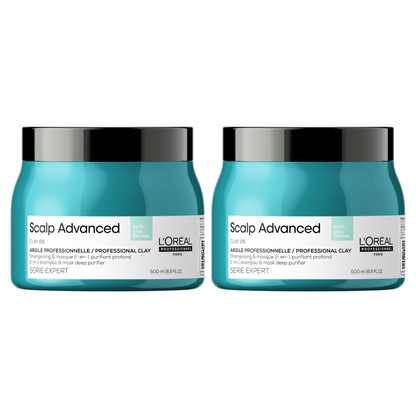 L'OREAL SCALP ADVANCED ANTI OILINESS 2 IN 1 SHAMPOO & MASK DEEP PURIFIER