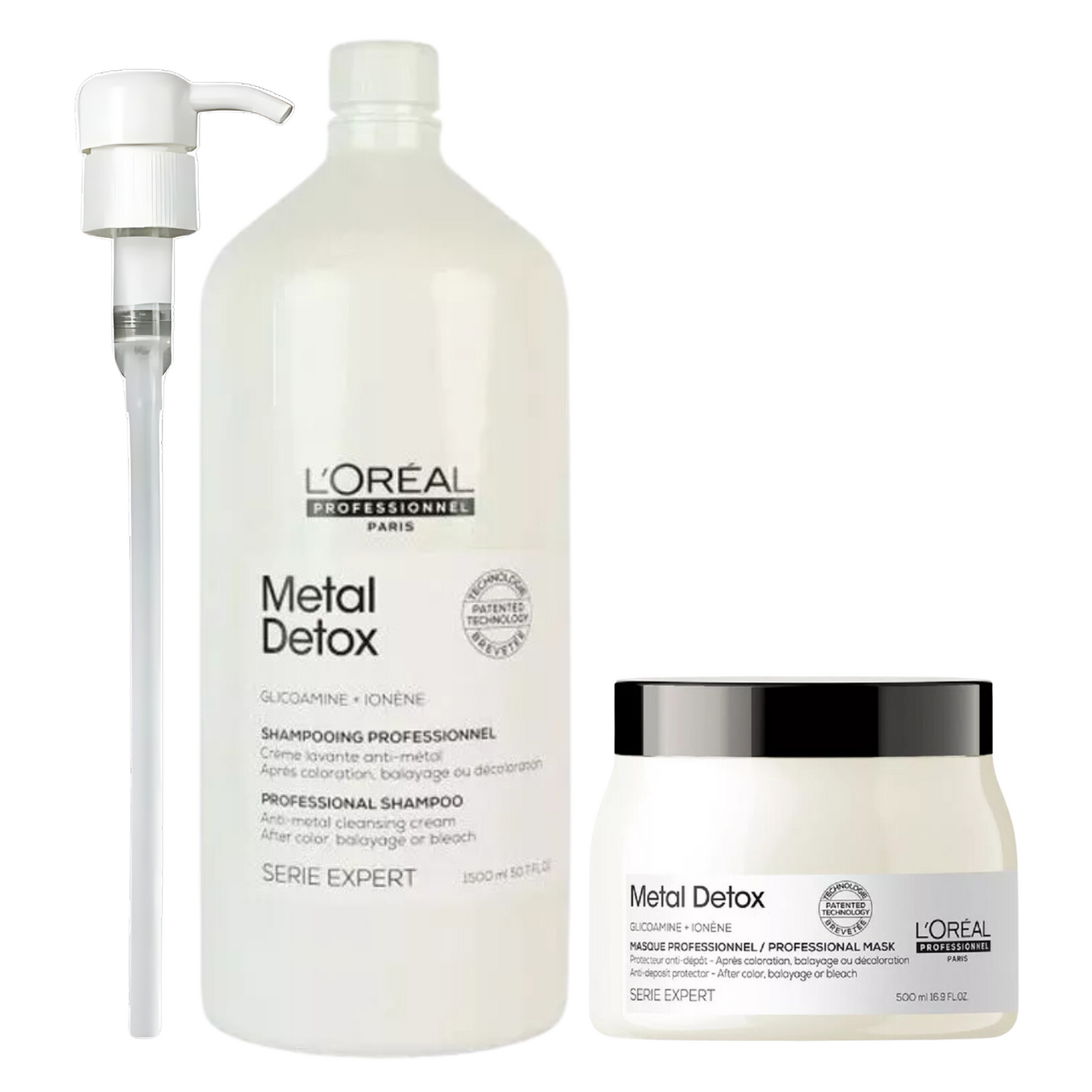 L'OREAL SERIE EXPERT METAL DETOX SHAMPOO AND MASQUE