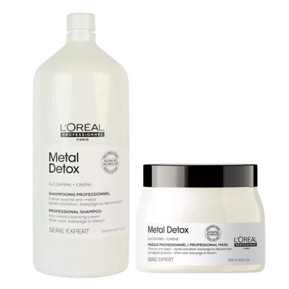 L'OREAL SERIE EXPERT METAL DETOX SHAMPOO AND MASQUE
