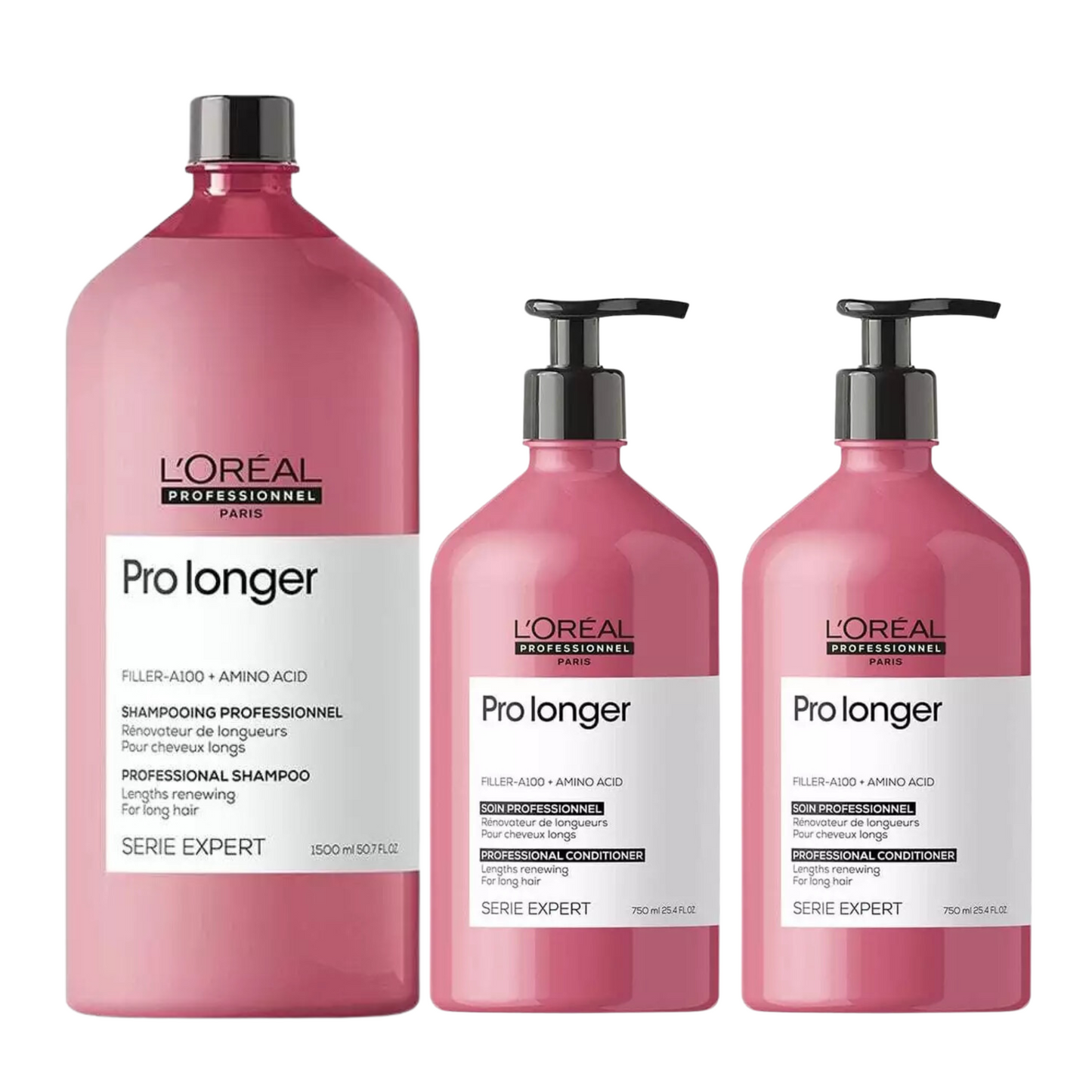 L'OREAL SERIE EXPERT PRO LONGER SHAMPOO AND CONDITIONER