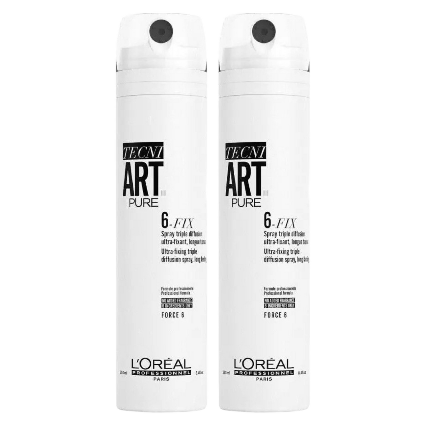 L'OREAL TECNI ART SIX FIX HAIRSPRAY