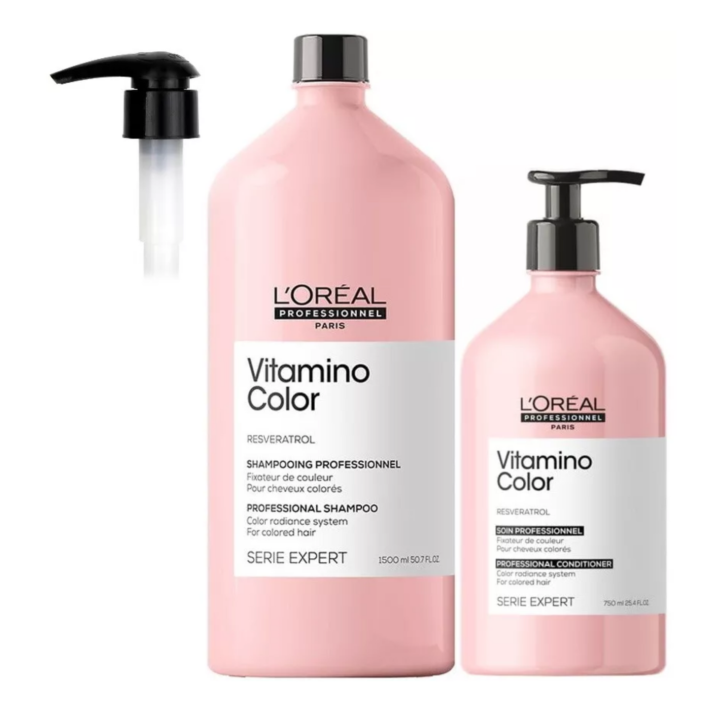 L'OREAL SERIE EXPERT VITAMINO COLOR SHAMPOO AND CONDITIONER