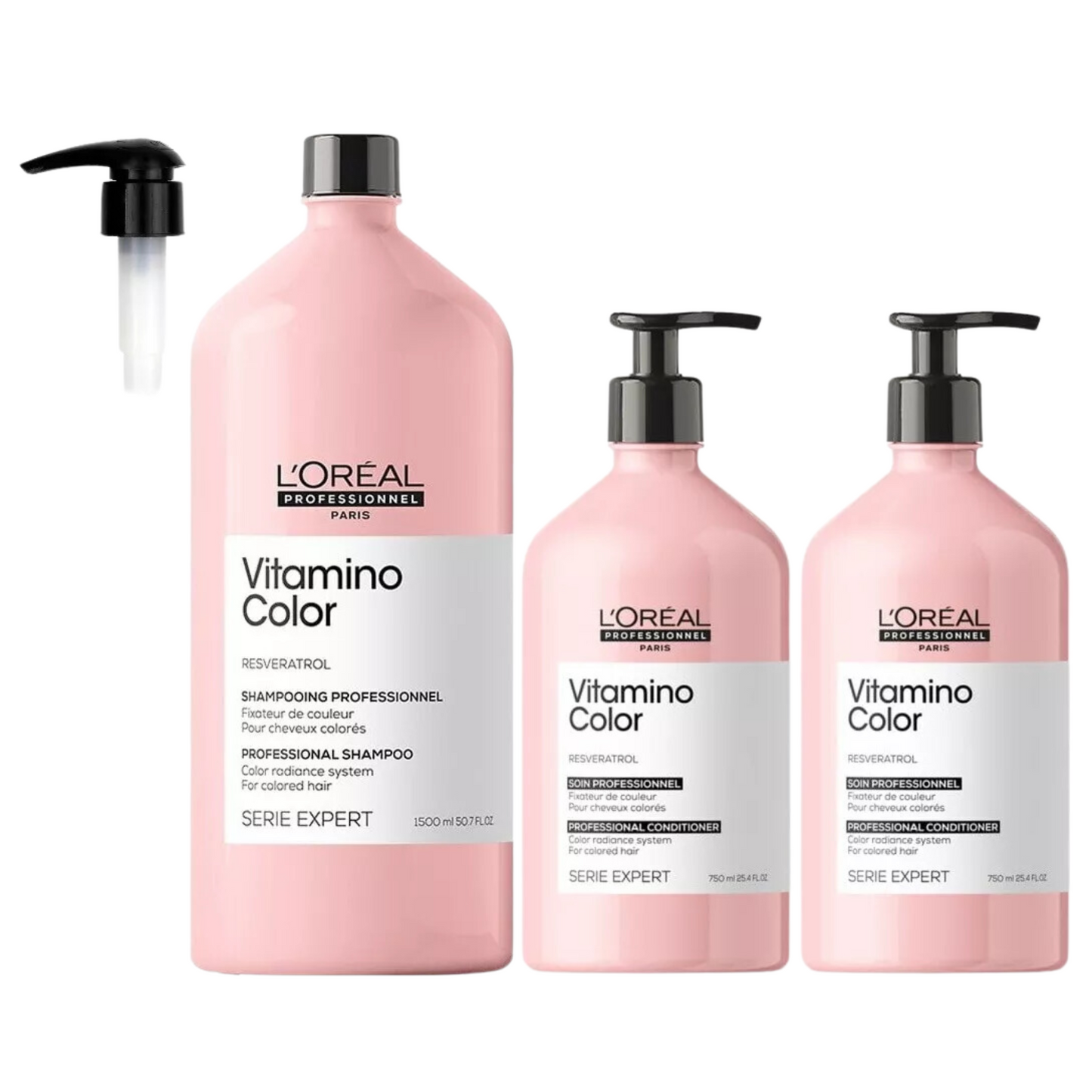 L'OREAL SERIE EXPERT VITAMINO COLOR SHAMPOO AND CONDITIONER