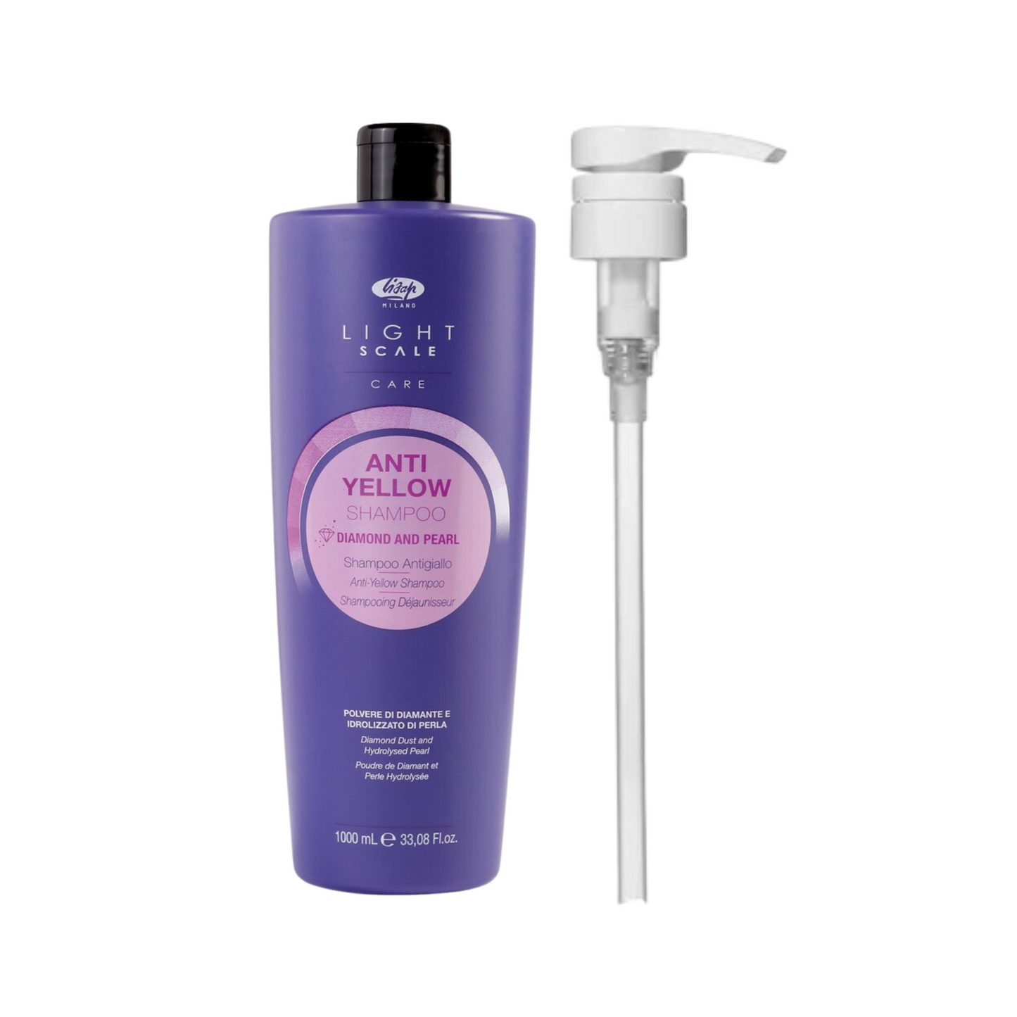 LISAP LIGHT SCALE ANTI YELLOW SHAMPOO