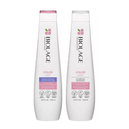 MATRIX BIOLAGE COLORLAST PURPLE SHAMPOO AND NORMAL CONDITIONER