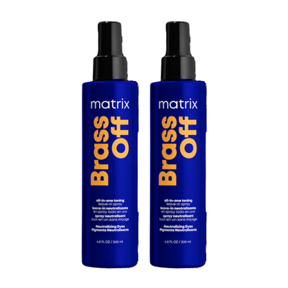 MATRIX TOTAL RESULTS BRASS OFF ALL IN ONE TONING LEAVE IN SPRAY