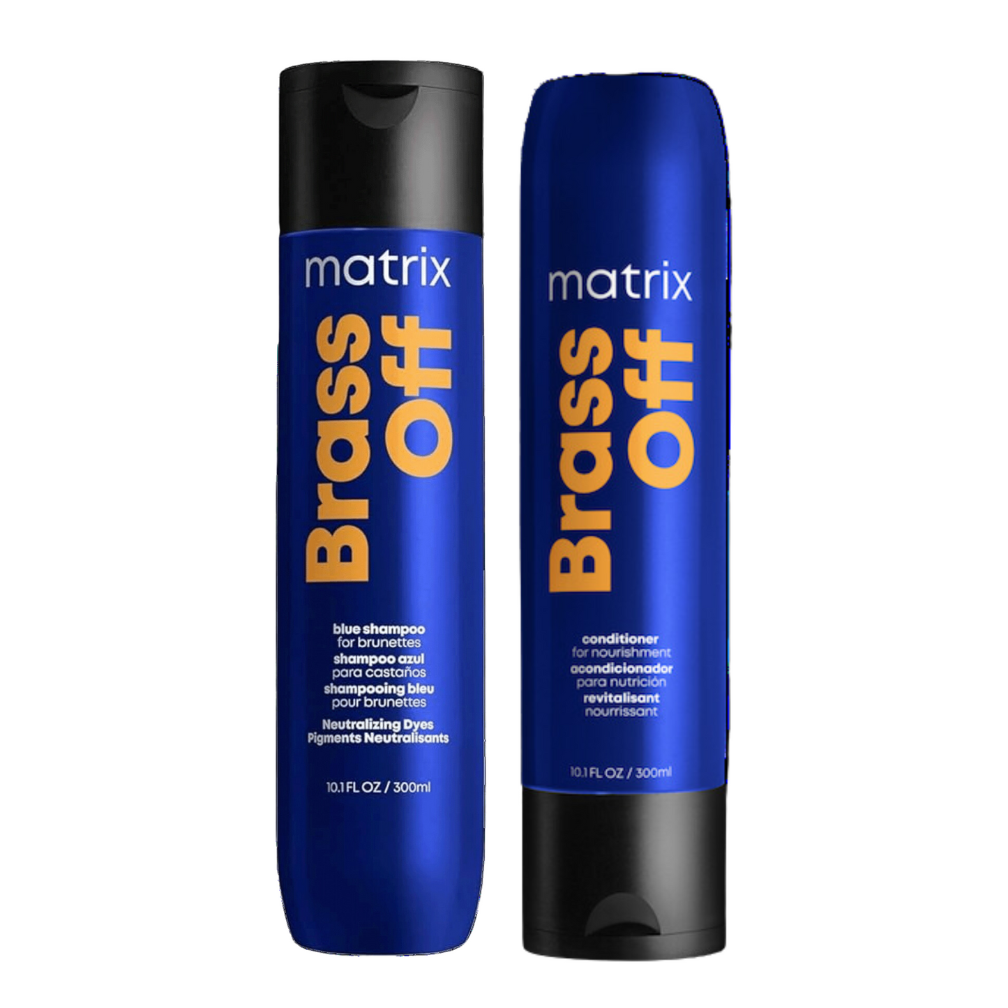 MATRIX TOTAL RESULTS BRASS OFF SHAMPOO AND CONDITIONER