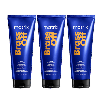 MATRIX TOTAL RESULTS BRASS OFF TO NEUTRALIZING MASK FOR ORANGE TONES