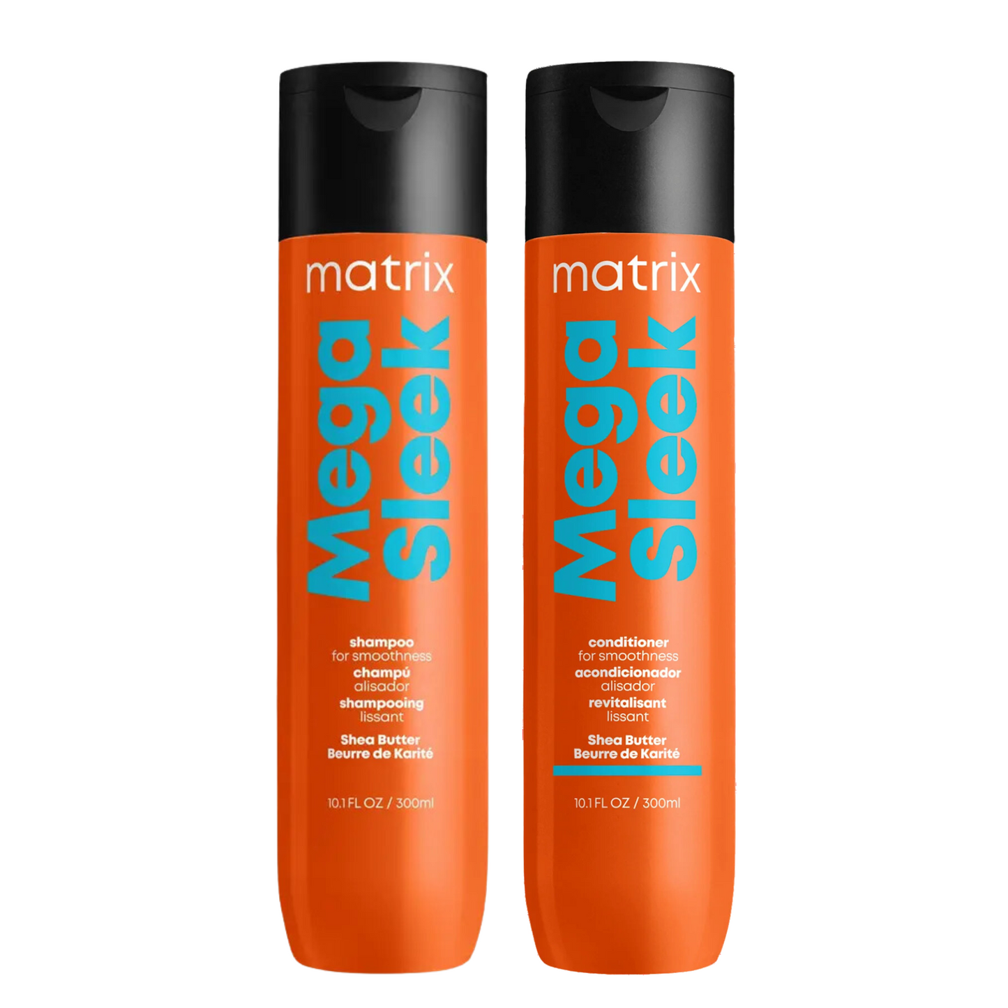 MATRIX TOTAL RESULTS MEGA SLEEK SHAMPOO AND CONDITIONER