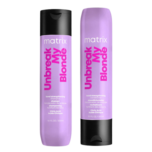 MATRIX TOTAL RESULTS UNBREAK MY BLONDE SHAMPOO AND CONDITIONER