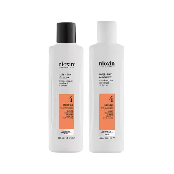 NIOXIN SCALP + HAIR THICKENING SYSTEM 4 SHAMPOO & CONDITIONER