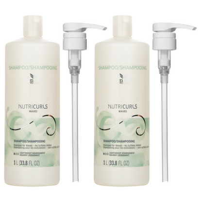 WELLA NUTRICURLS SHAMPOO WAVES