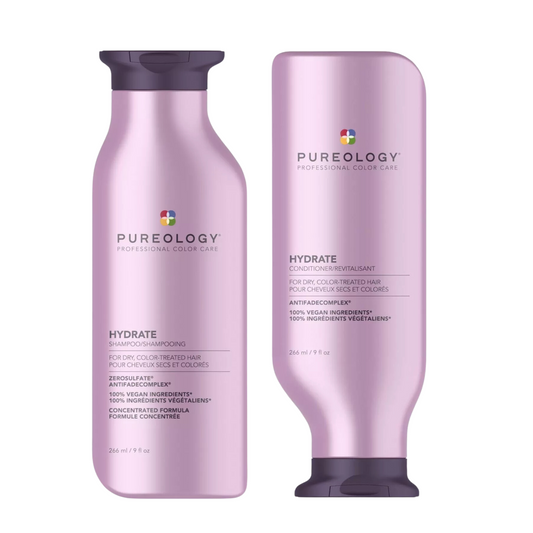 PUREOLOGY HYDRATE SHAMPOO AND CONDITIONER