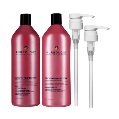 PUREOLOGY SMOOTH PERFECTION SHAMPOO  AND CONDITIONER
