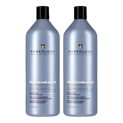PUREOLOGY STRENGTH CURE BLONDE SHAMPOO