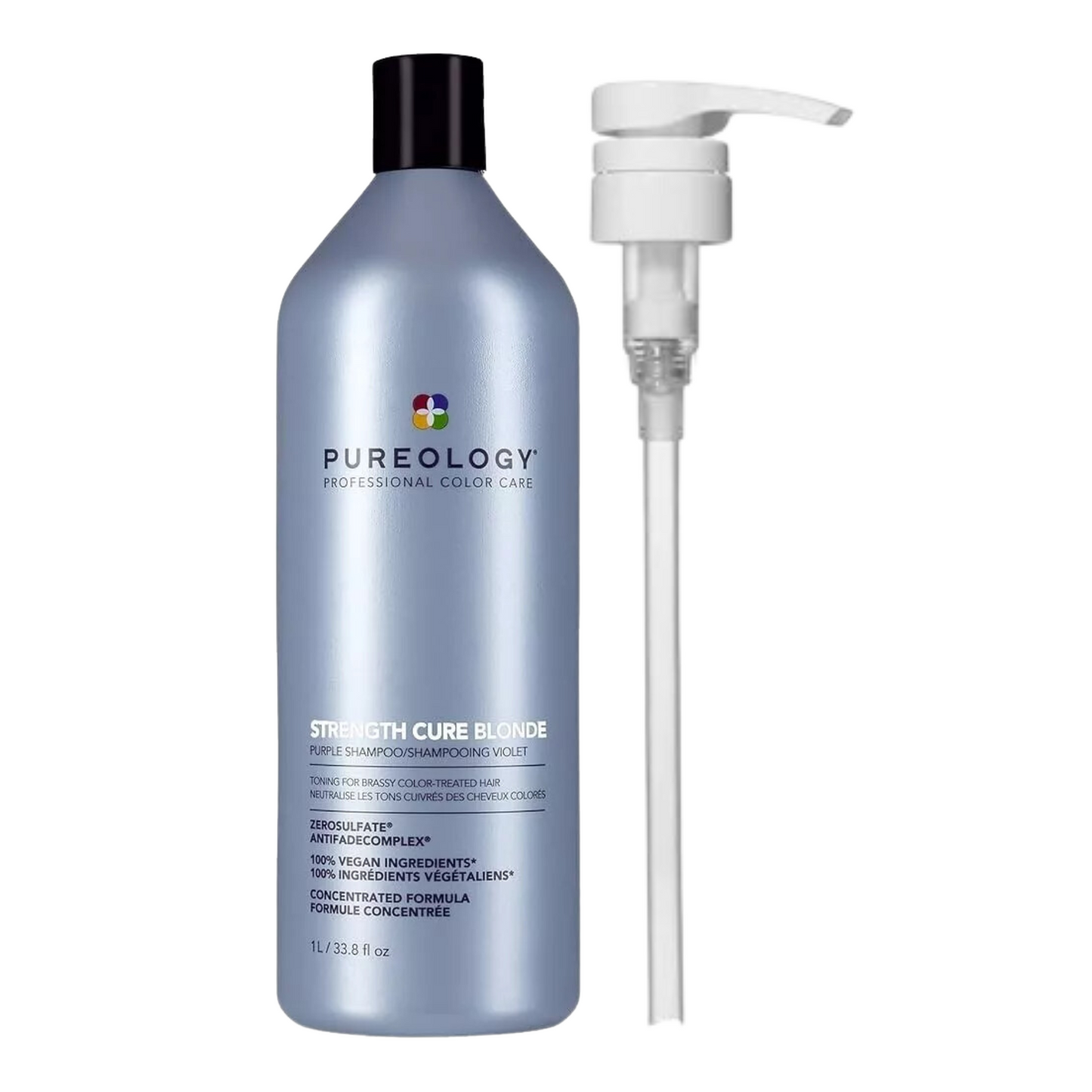 PUREOLOGY STRENGTH CURE BLONDE SHAMPOO