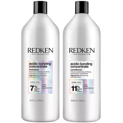 REDKEN ACIDIC BONDING CONCENTRATE SHAMPOO AND CONDITIONER