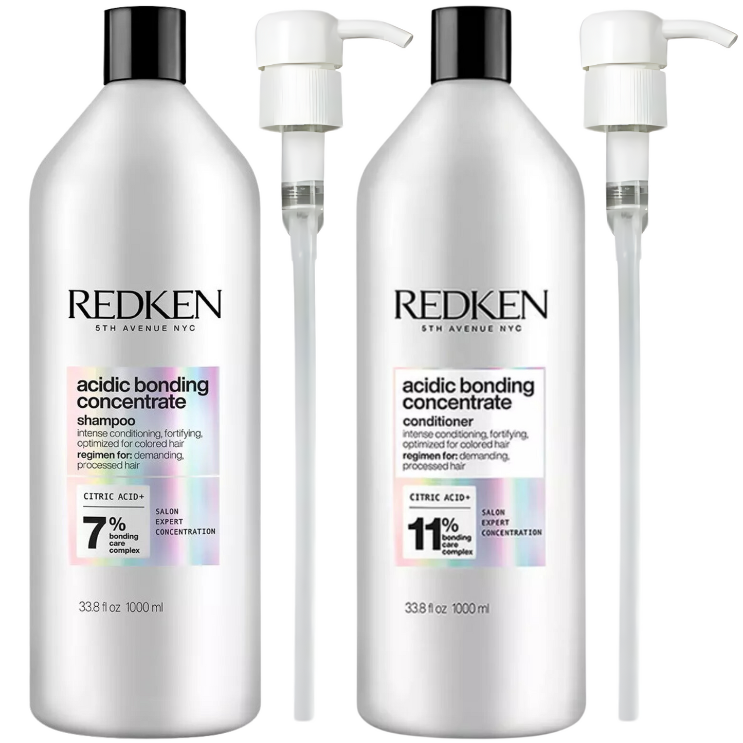 REDKEN ACIDIC BONDING CONCENTRATE SHAMPOO AND CONDITIONER