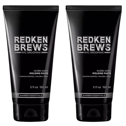 REDKEN BREWS MOLDING PASTE WORK HARD