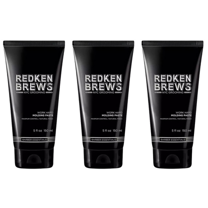 REDKEN BREWS MOLDING PASTE WORK HARD