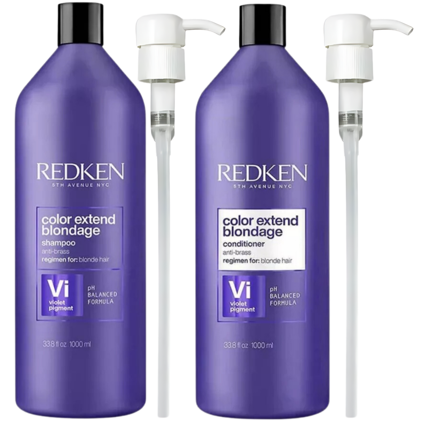 REDKEN COLOR EXTEND BLONDAGE SHAMPOO AND CONDITIONER