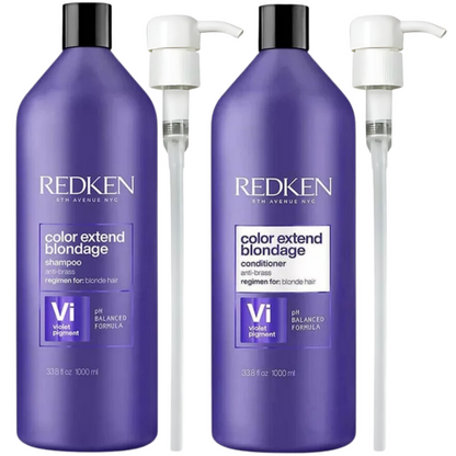 REDKEN COLOR EXTEND BLONDAGE SHAMPOO AND CONDITIONER