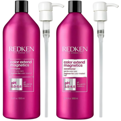 REDKEN COLOR EXTEND MAGNETICS SHAMPOO AND CONDITIONER