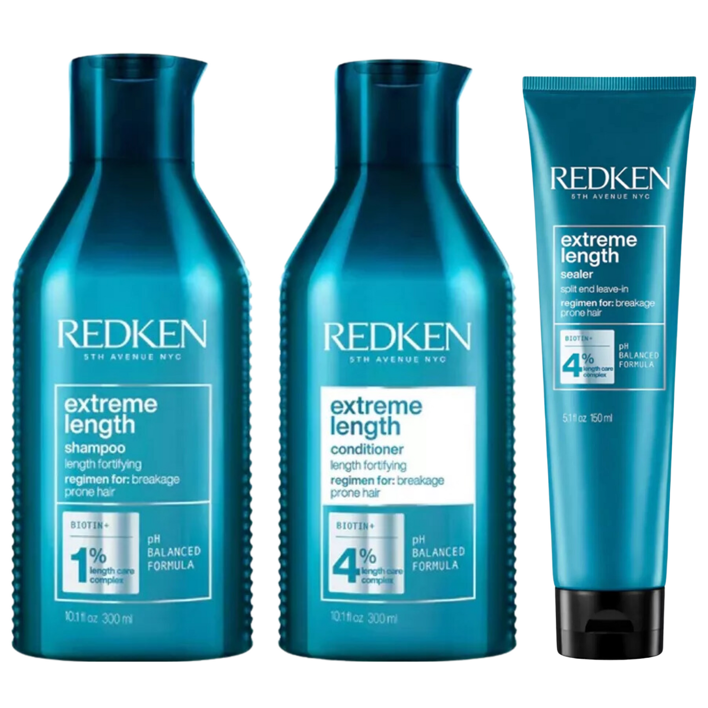 REDKEN EXTREME LENGTH SHAMPOO, CONDITIONER AND MASK