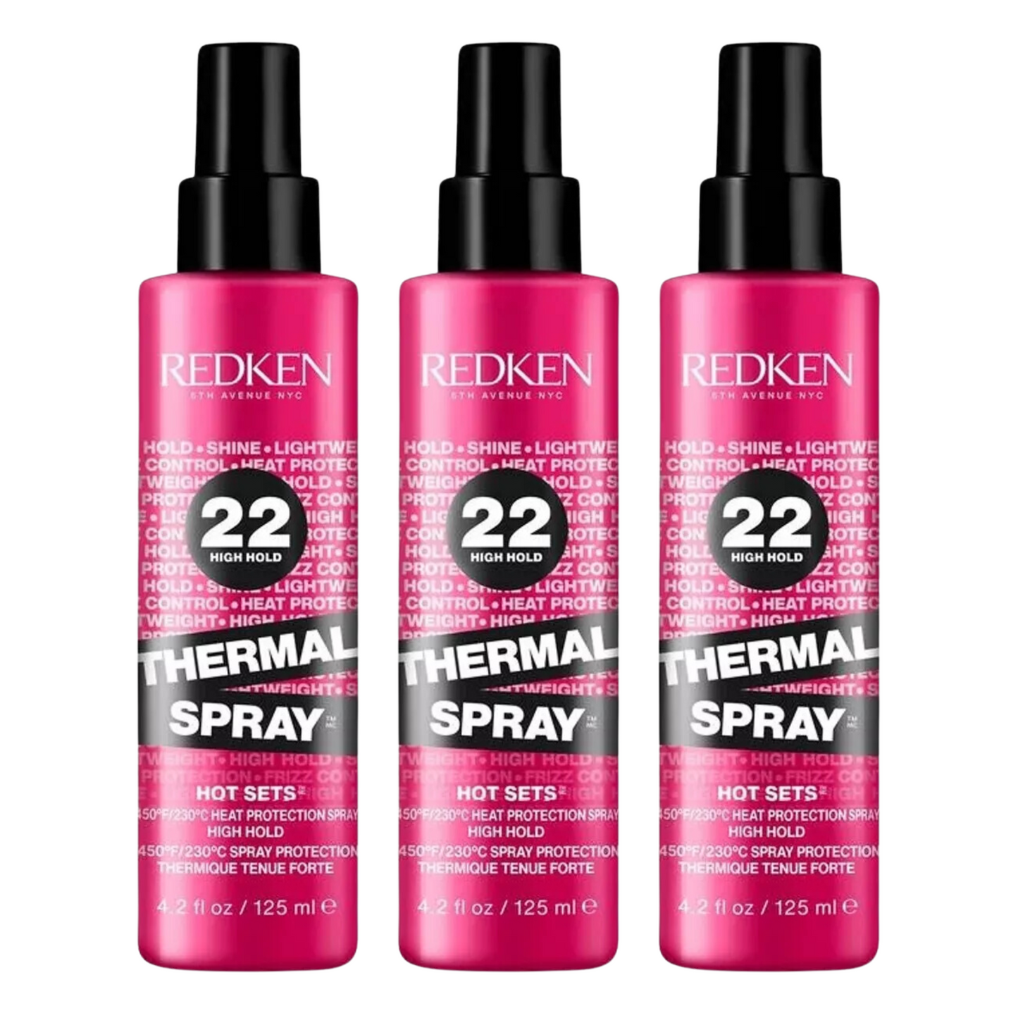 REDKEN STYLING HOT SETS THERMAL SPRAY 22 HIGH HOLD