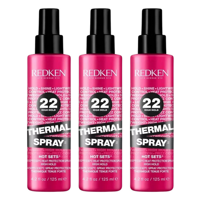 REDKEN STYLING HOT SETS THERMAL SPRAY 22 HIGH HOLD
