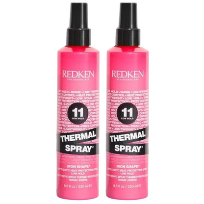 REDKEN STYLING IRON SHAPE THERMAL SPRAY 11 LOW HOLD