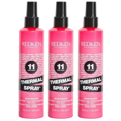 REDKEN STYLING IRON SHAPE THERMAL SPRAY 11 LOW HOLD