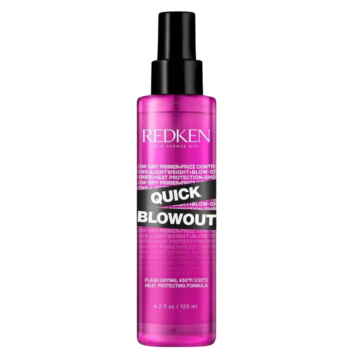 REDKEN STYLING QUICK BLOWOUT FLASH DRYING 230 C HEAT PROTECTING FORMULA
