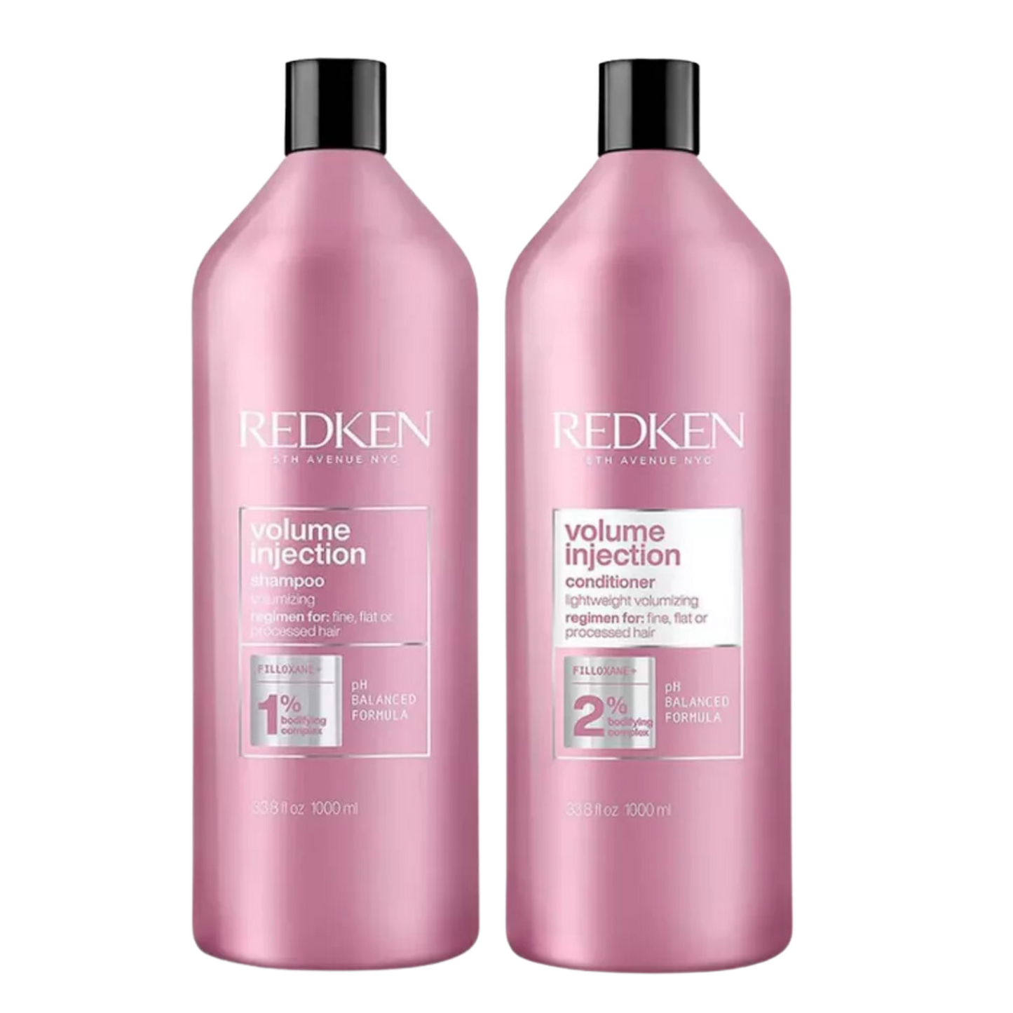 REDKEN VOLUME INJECTION SHAMPOO AND CONDITIONER